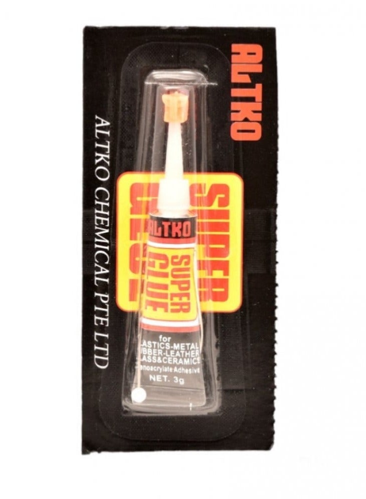ALTKO Super Fast Liquid Glue Tube 3g 12 Pack - Image 2