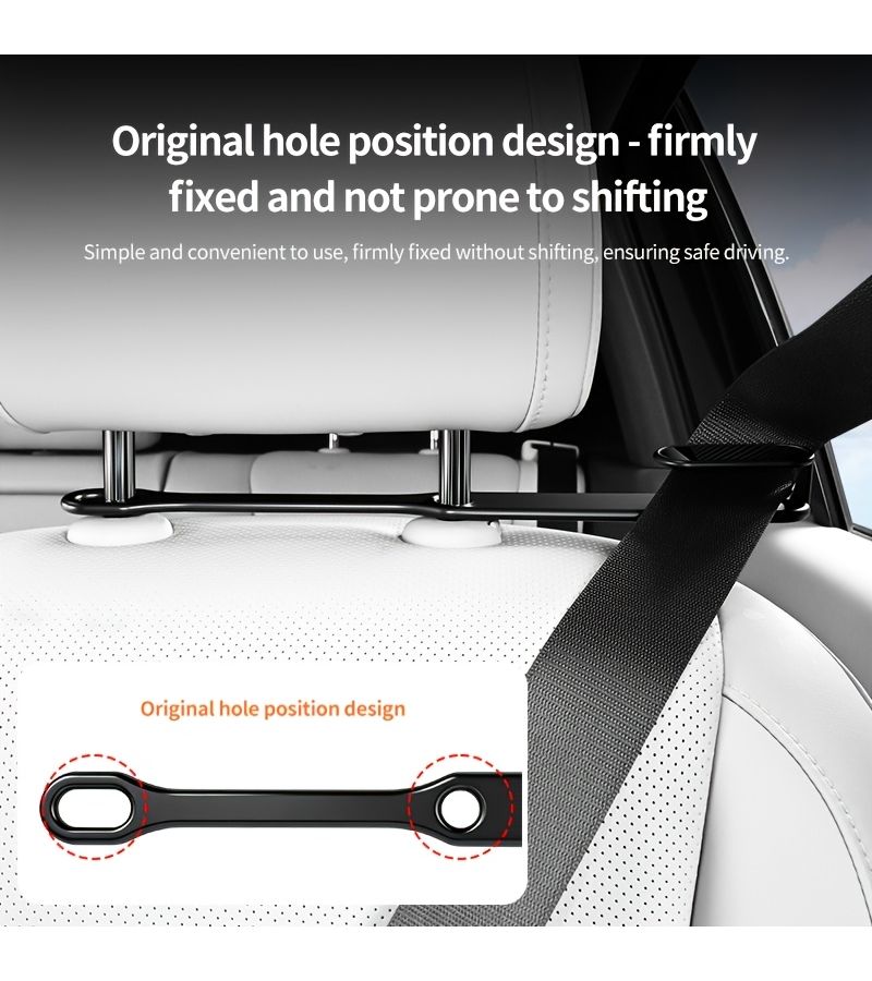 Universal Car Seat Belt Guides Black ABS Fasteners Comfortable Positioning Fixers for Most Vehicles - Image 4