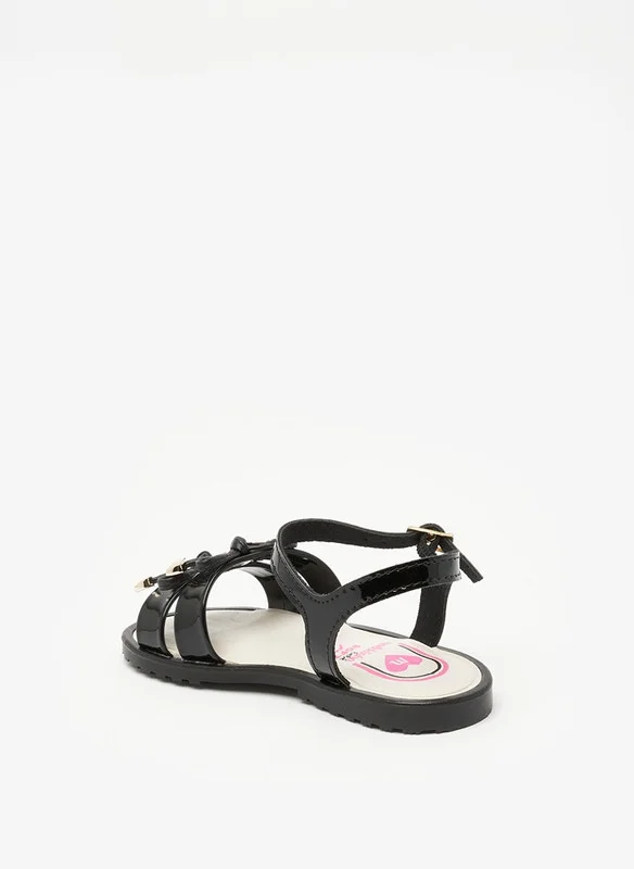 MOLEKINHA MOLEKINHA Sandals with Back strap For Girls, Black