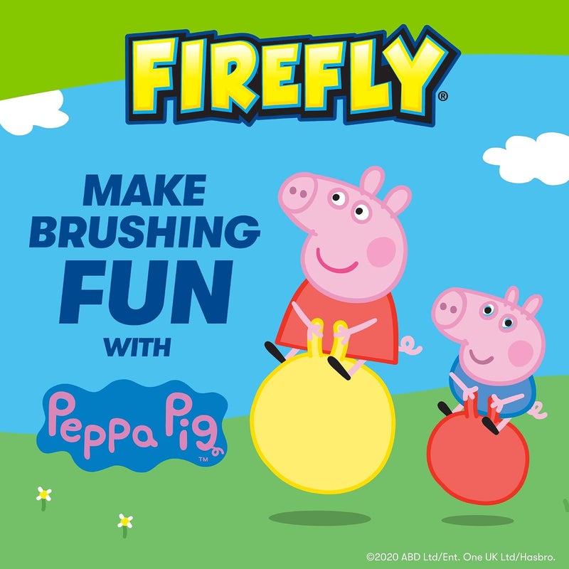 Firefly Ready Go Brush Peppa Pig Light Up Timer Toothbrush with Premium Soft Bristles - Image 3