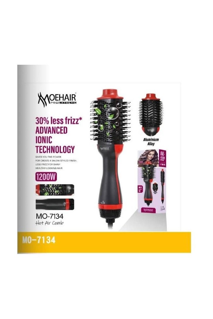 MoeHair MO-7134 One Step Hair Dryer And Styler Hot Air Brush  - Image 3