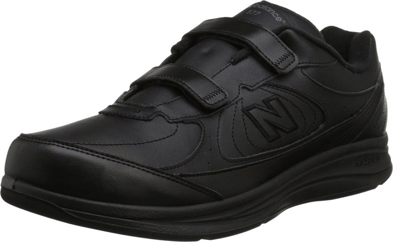 New Balance Men's 577 V1 Hook and Loop Shoe, Black, 9.5 X-Wide - Image 1
