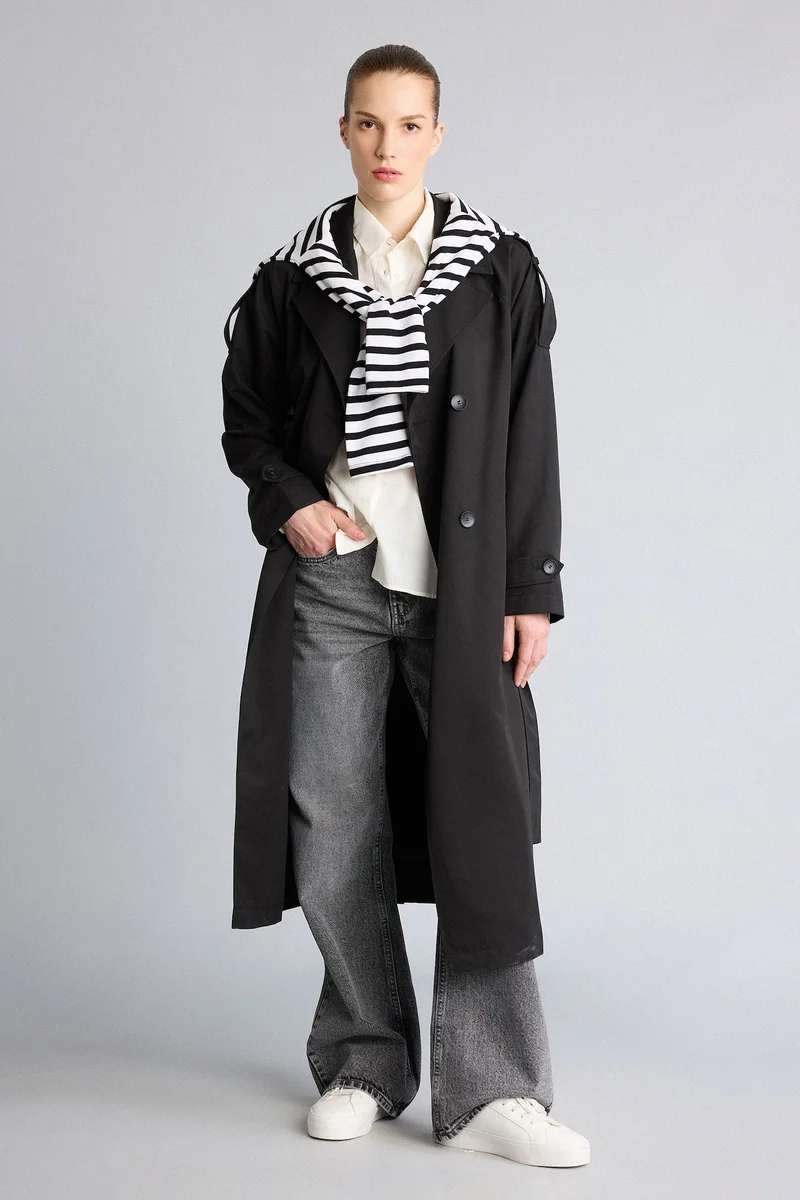 Defacto Relax Fit Trenchcoat