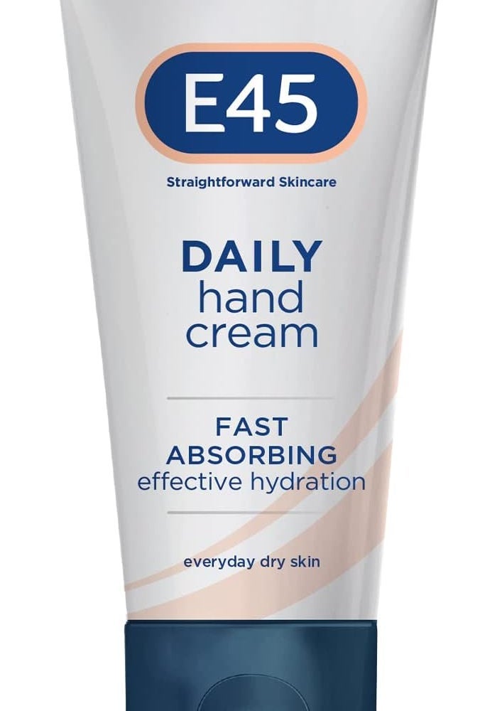 E45 Dermatological Moisturising Hand Cream - 50ml for Dry Skin - Image 1