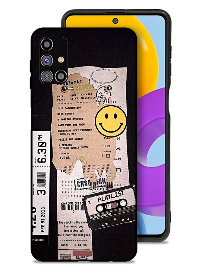 Tolwak Samsung Galaxy M31s Protective Case Cover Playlist Sticker  - Image 1