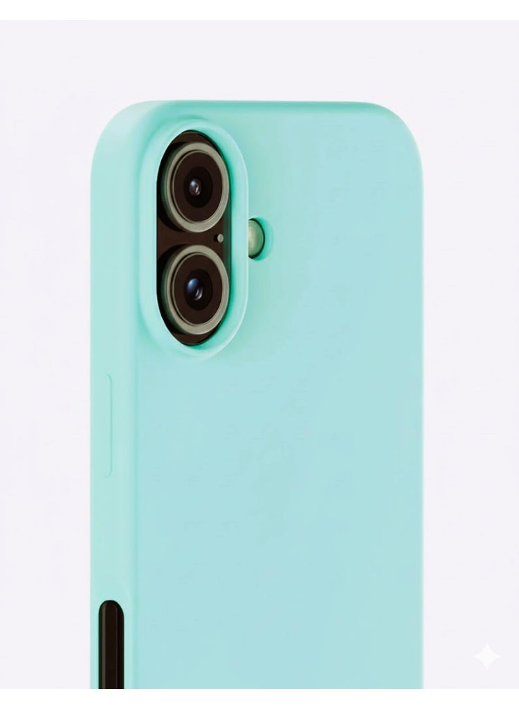 بليكس غطاء جراب هاتف آيفون 16 بلس مزود بغطاء حماية من السيليكون السائل الناعم مضاد للخدش ومضاد للصدمات مع بطانة من الألياف الدقيقة، غطاء خلفي واقي نحيف مع ملمس مريح للحمل ومضاد للبصمة - Image 1