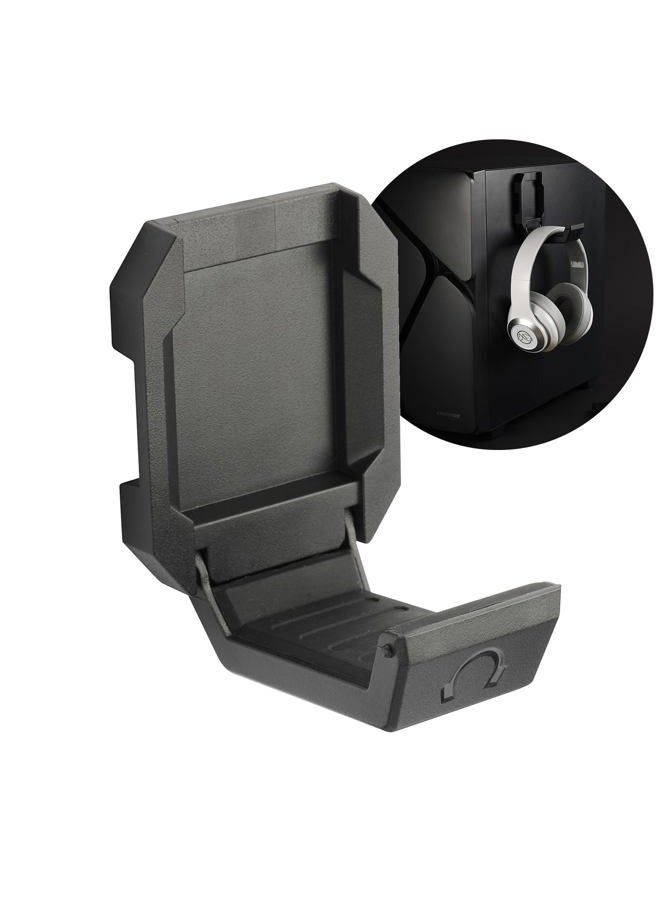 Enermax Magnetic Mounting Headset Holder with Metal Protection Foam, Provides up to 1 kg/2.2 lbs, Compatible with Computer/Gaming Headsets, Headphone of all Shapes and Sizes, EHB001 - Image 1