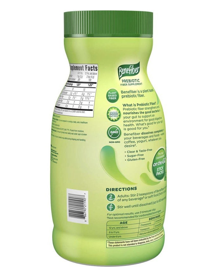 Benefiber Fiber Supplement - 760g 190 Servings - Image 2