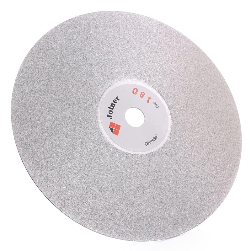 JOINER 6" inch 150 mm Grit 180 Diamond Grinding Disc Abrasive Wheel Coated Flat Lap Disk Jewelry Tools for Gemstone Glass Rock Ceramics - Image 2