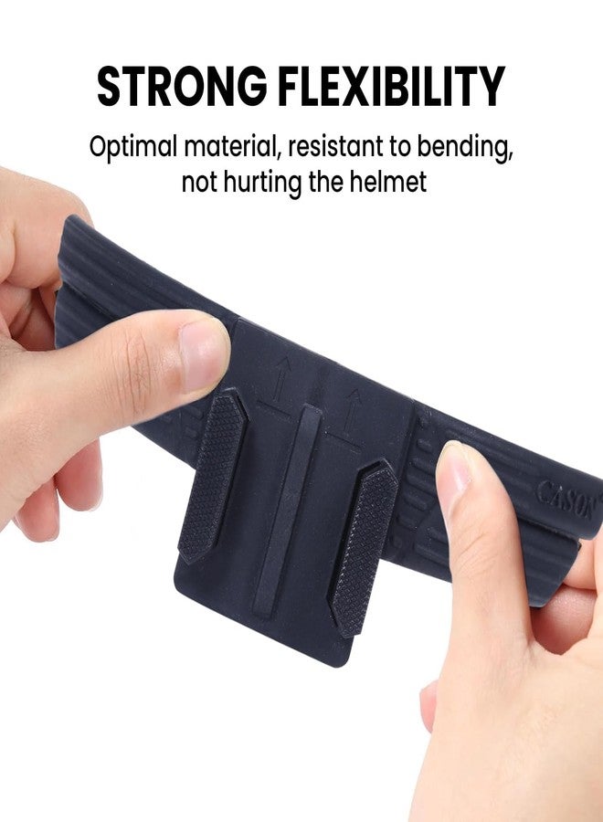 CASON Strong Adhesive Helmet Chin Mount for Action Camera,Helmet Camera Mount |Secure and Convenient | Speed 160kmph | for Go Pro,DJI Osmo,Others - Image 2
