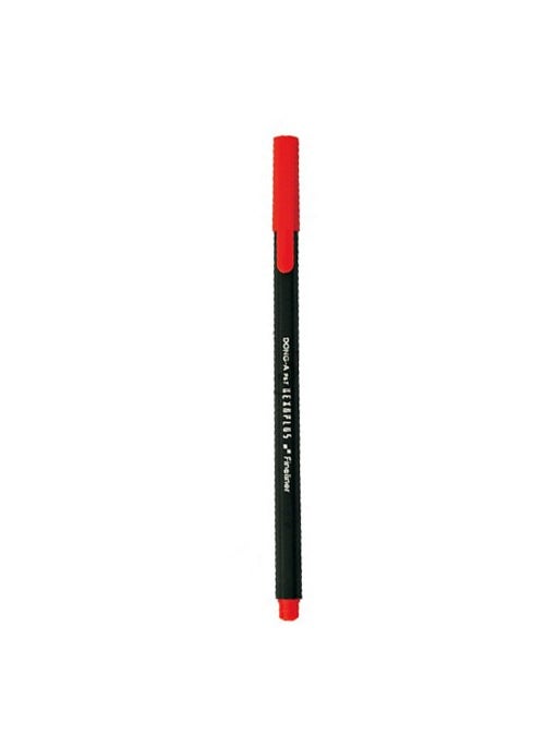 Dong-A Dong A Hexaplus Fiber Tip Fineliner 13 Red Pen 