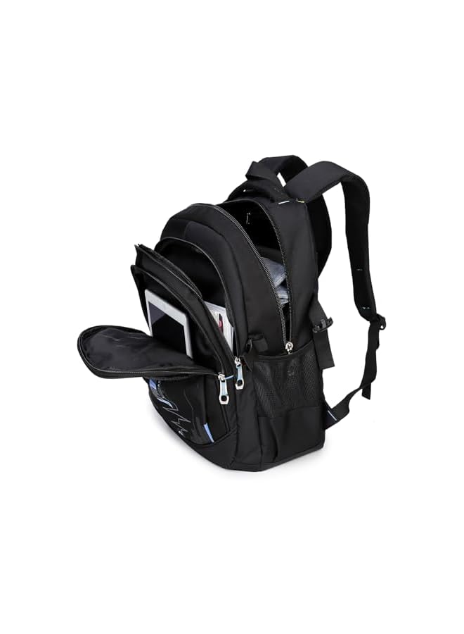 PROMASS حقائب ظهر مدرسية حقيبة كتب طلابية حقيبة كتف عادية حقيبة سفر لليوم لطلاب المراهقين - Image 3