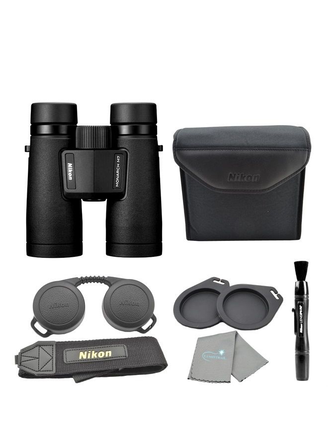 Lumintrail Monarch M7 8x42-Binoculars with Lumintrail Cloth and Lens Pen