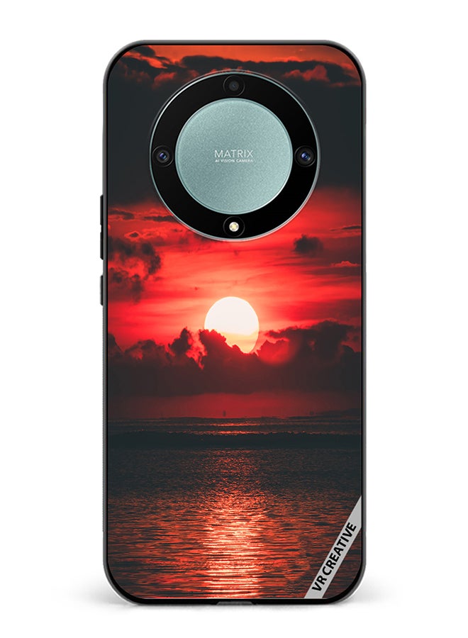 VR CREATIVE Protective Case Cover For Honor X9b Loving Sun Design Multicolour - Image 1