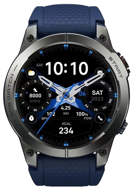 Zeblaze Stratos 3 Pro GPS Smart Watch Built-in GPS And Route Import AMOLED Display Bluetooth Phone Calls