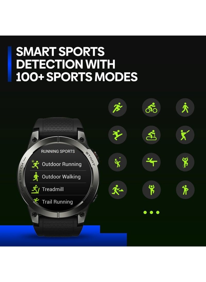 Zeblaze Zeblaze Stratos 3 Pro GPS Smart Watch Built-in GPS And Route Import AMOLED Display Bluetooth Phone Calls  - Image 5