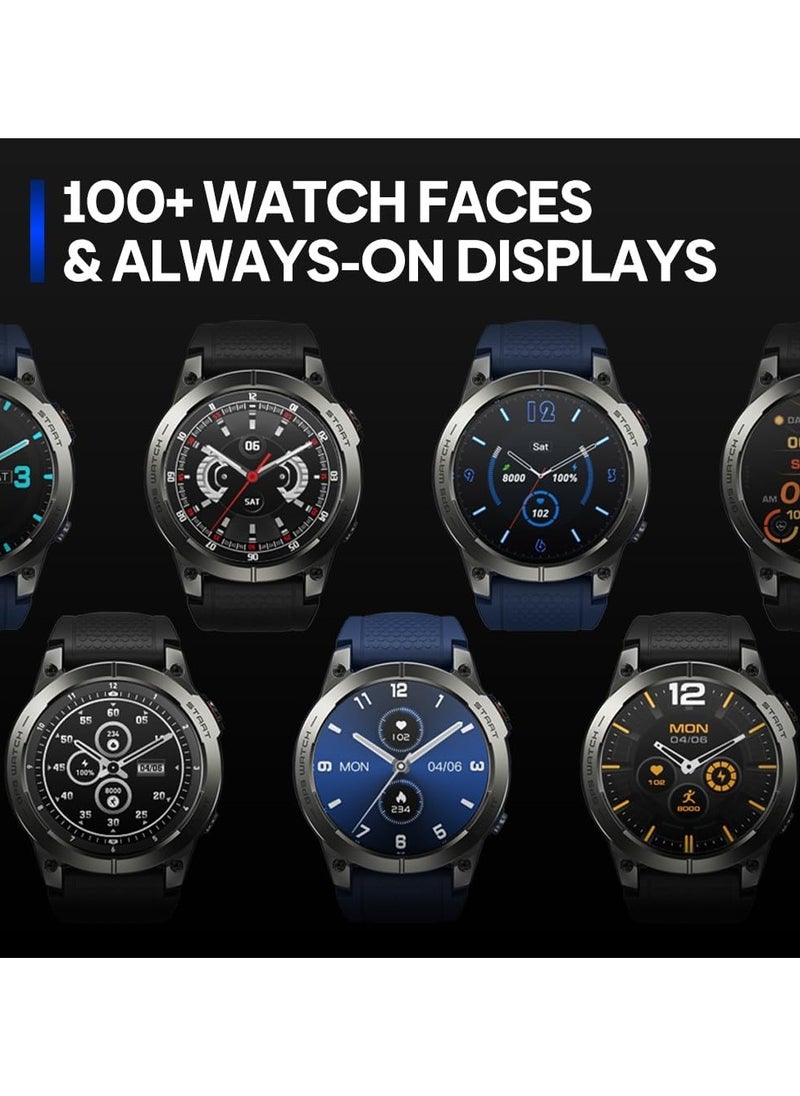 Zeblaze - Zeblaze Stratos 3 Pro GPS Smart Watch Built-in GPS And Route Import AMOLED Display Bluetooth Phone Calls - Image 1