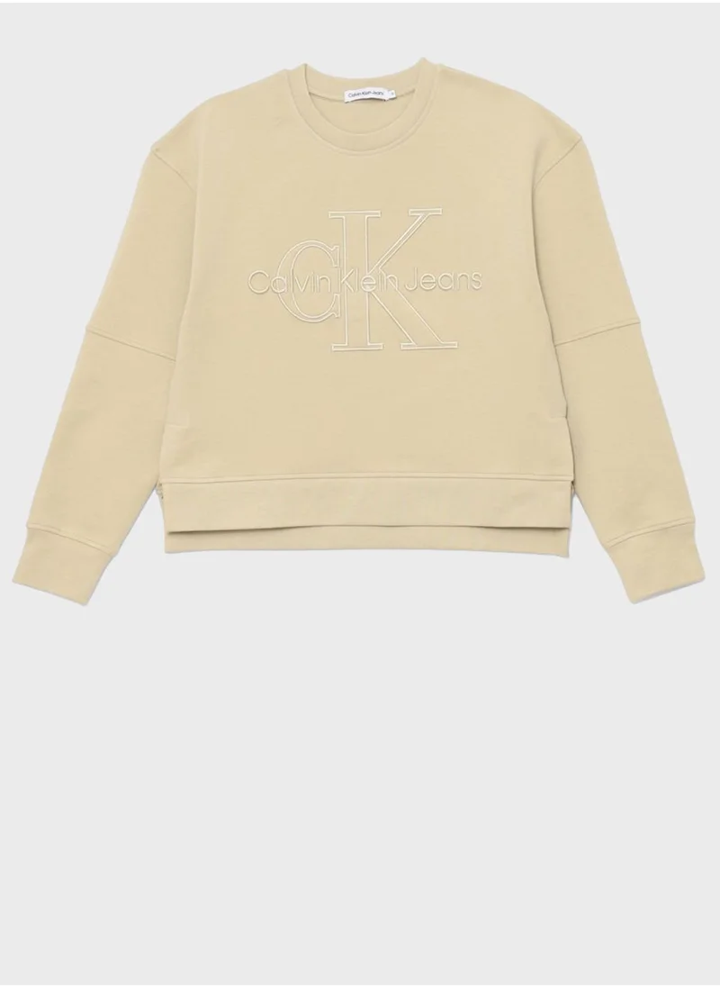 Calvin Klein Jeans Youth Logo Sweatshirt