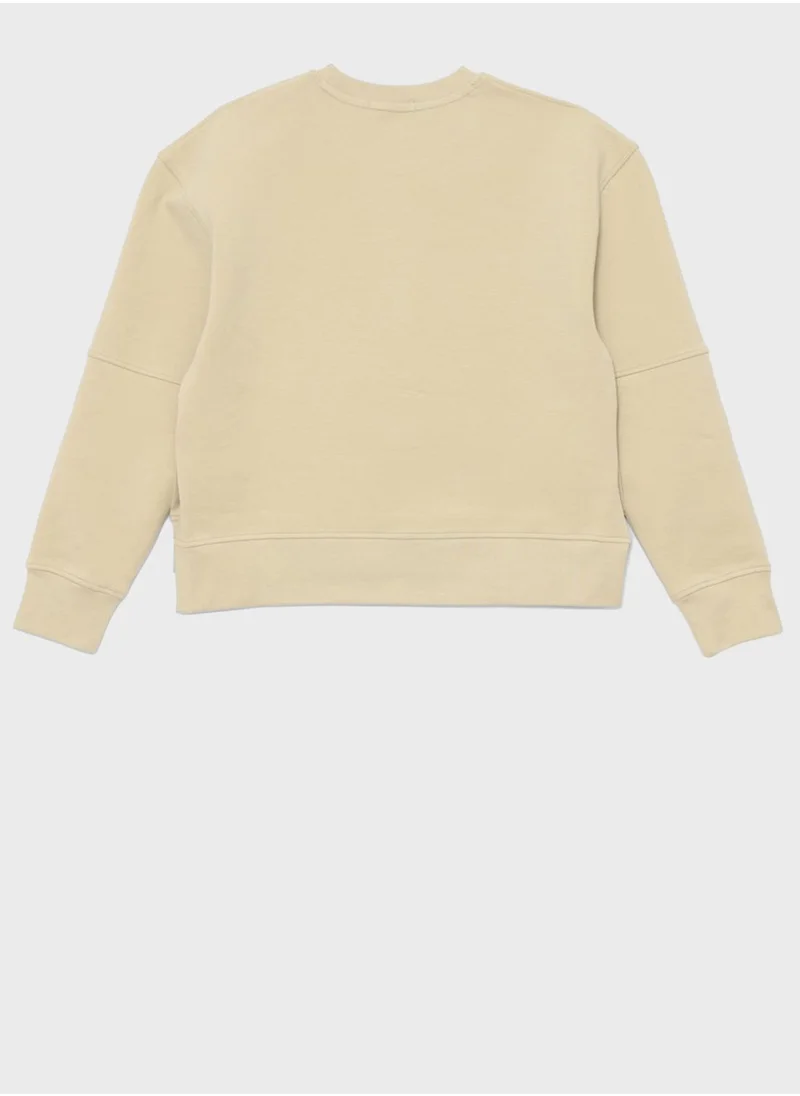 Calvin Klein Jeans Youth Logo Sweatshirt