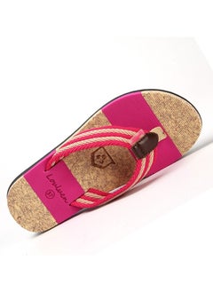 Loquat Men/Women New Beach Flip-Flops Plum Purple  - Image 2