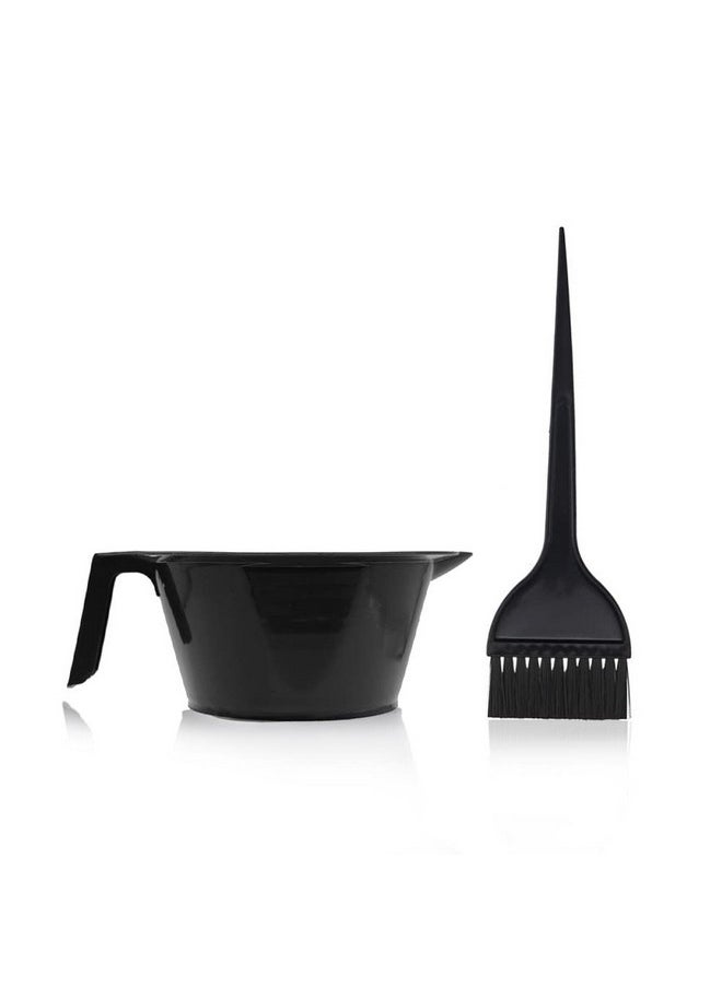 1st Choice Magic Collection Handle and Pouring Lip Mixing Bowl and Dye Brush with Hook  - Image 1