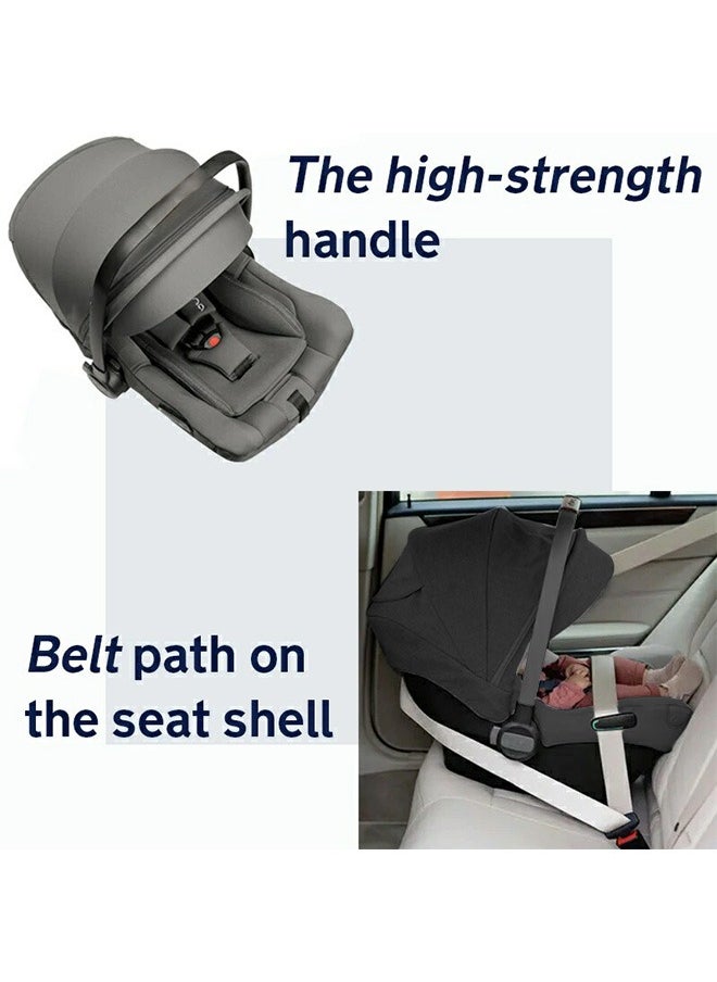 Soft Touch - Baby Car Seat With Full Body Support Cushion Baby Carrier Cot with Adjustable Canopy - Image 1