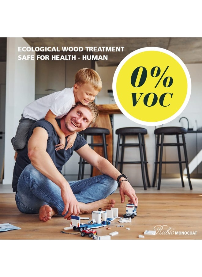 Rubio Monocoat - Zero Voc 2 Component Oil Finish Pure 350 Ml - Image 1