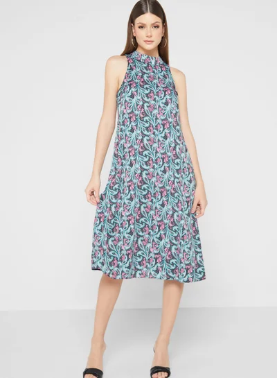 Wallis Petite Floral Halter Dress