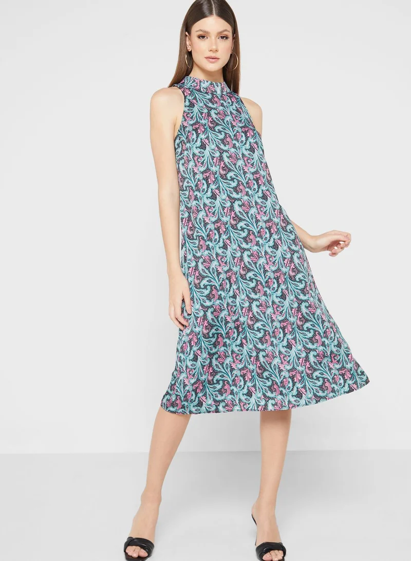Wallis Petite Floral Halter Dress