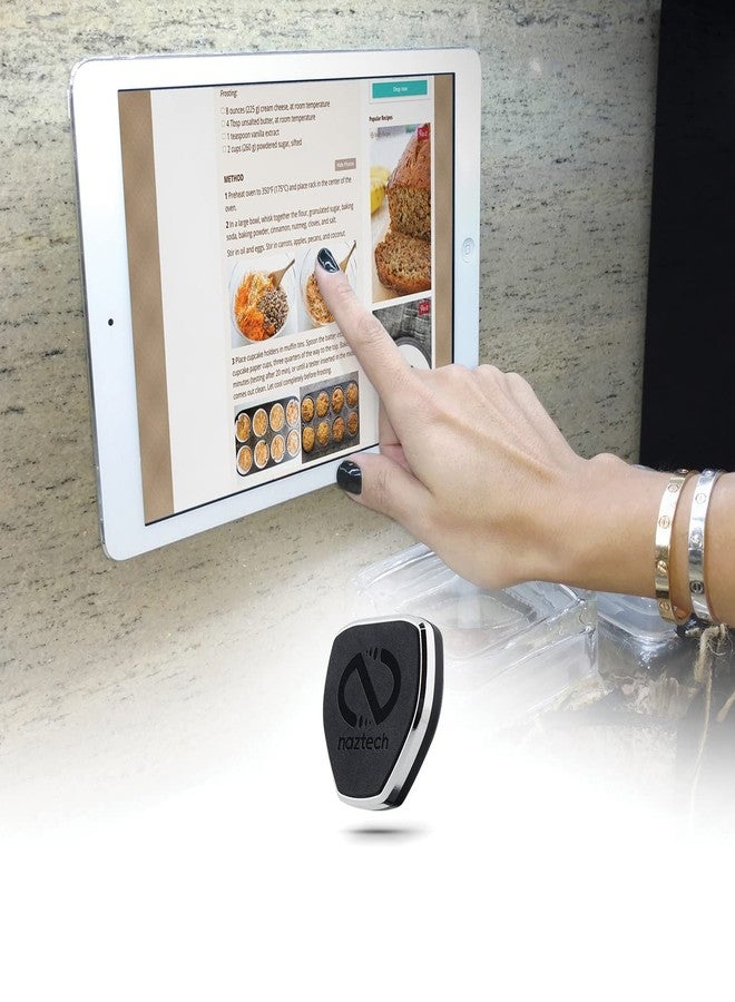 Naztech Magnetic Phone Holder - Car Magnetic Phone Mount for Gym, Content Creator Cellphone Holder Magnet, Mobile Wall Mount - Easily Install on Any Surface, Universal for iPhone & Android - Image 3