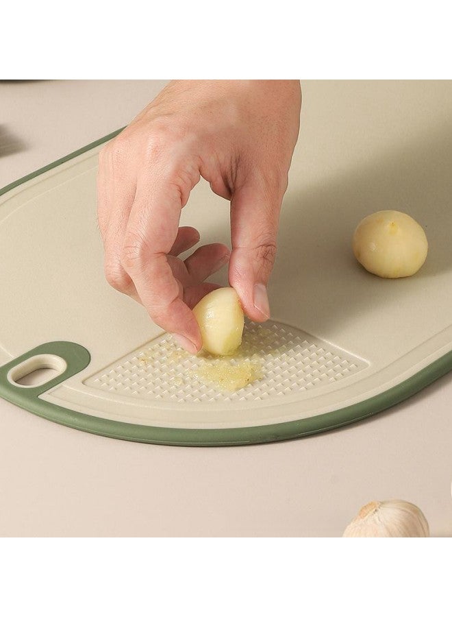 WAOKN Kitchen Cutting Boards, Professional Cutting Board Set, Dishwasher Safe Cutting Boards, Grinded Teeth, BPA Free, Beige  - Image 3