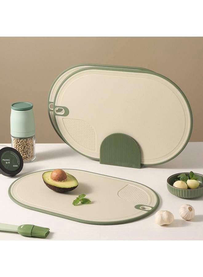 WAOKN Kitchen Cutting Boards, Professional Cutting Board Set, Dishwasher Safe Cutting Boards, Grinded Teeth, BPA Free, Beige  - Image 4