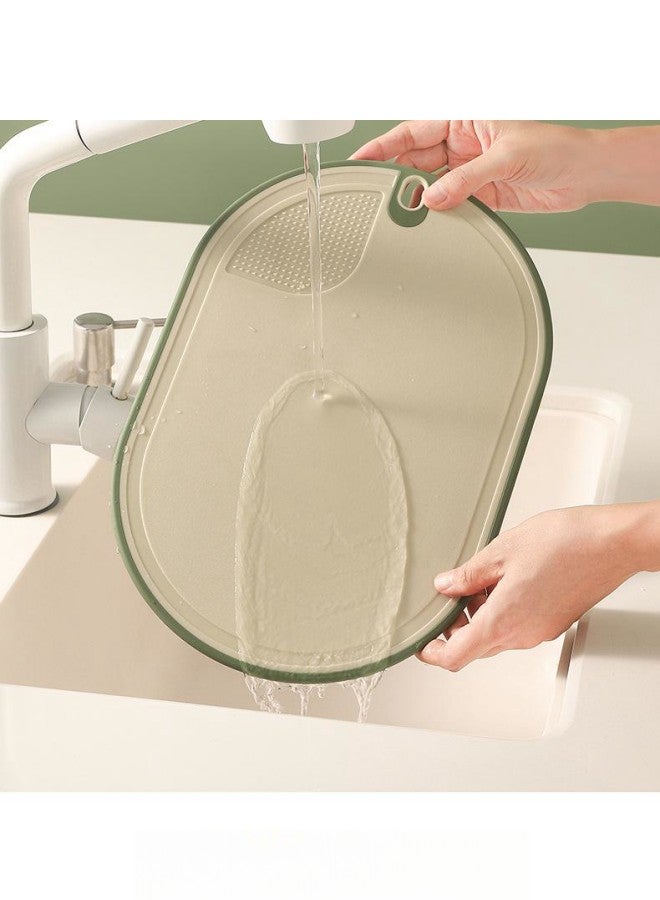 WAOKN Kitchen Cutting Boards, Professional Cutting Board Set, Dishwasher Safe Cutting Boards, Grinded Teeth, BPA Free, Beige  - Image 5