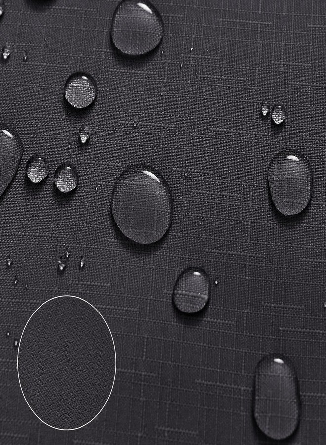 SPWIY Dark Grey and White Shower Curtain for Bathroom Luxury Hotel Spa, Modern Washable Decorative Gray Ombre Shower Curtains Set with Hooks, 72x72 inch - Image 3
