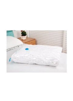 Generic Storage Bag, Vacuum Bags for Clothes, Blankets, Toys for Kids, Dust and Water Repellent Works with Any Vacuum Cleaner (70% More Pressure Than Regular Bag), Transparent (2 Pack)  - Image 1