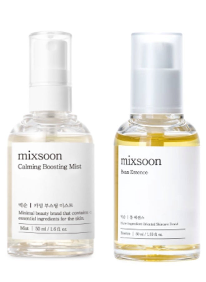 mixsoon Bean Essence 50ml + Calming Boost Mist 50ml - Image 1