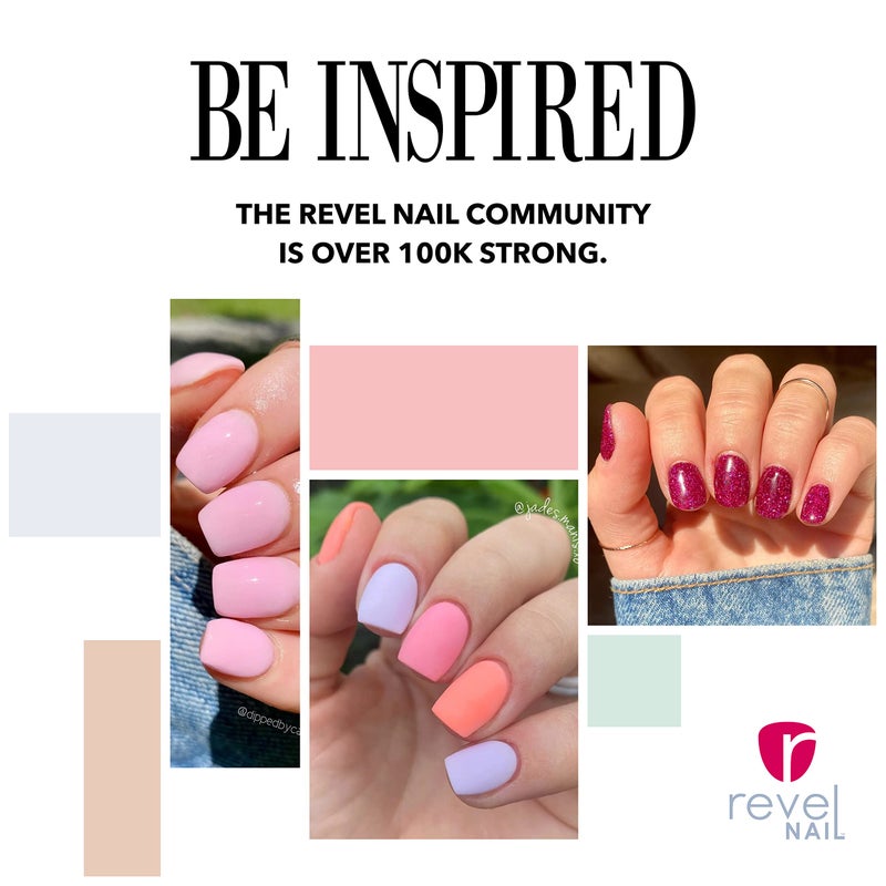 Revel Nail Dip Powder Nail Kit, 12 Pink & Red Shades, Chip Resistant Dip Powder for Nails with Vitamin E and Calcium, DIY Manicure Set, Made in USA - Image 4