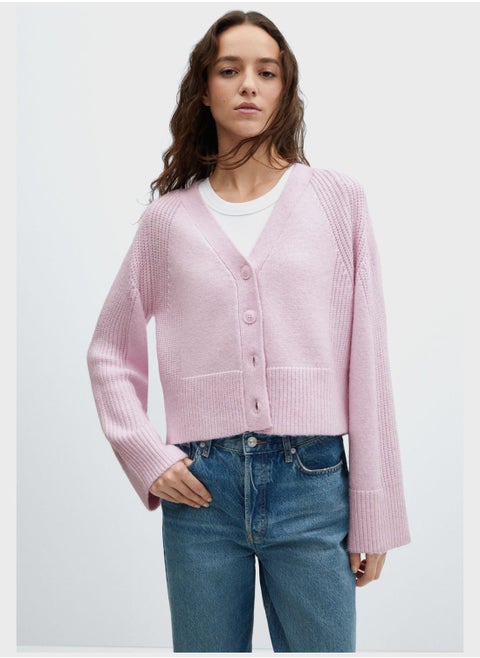 Button Detail Cardigan