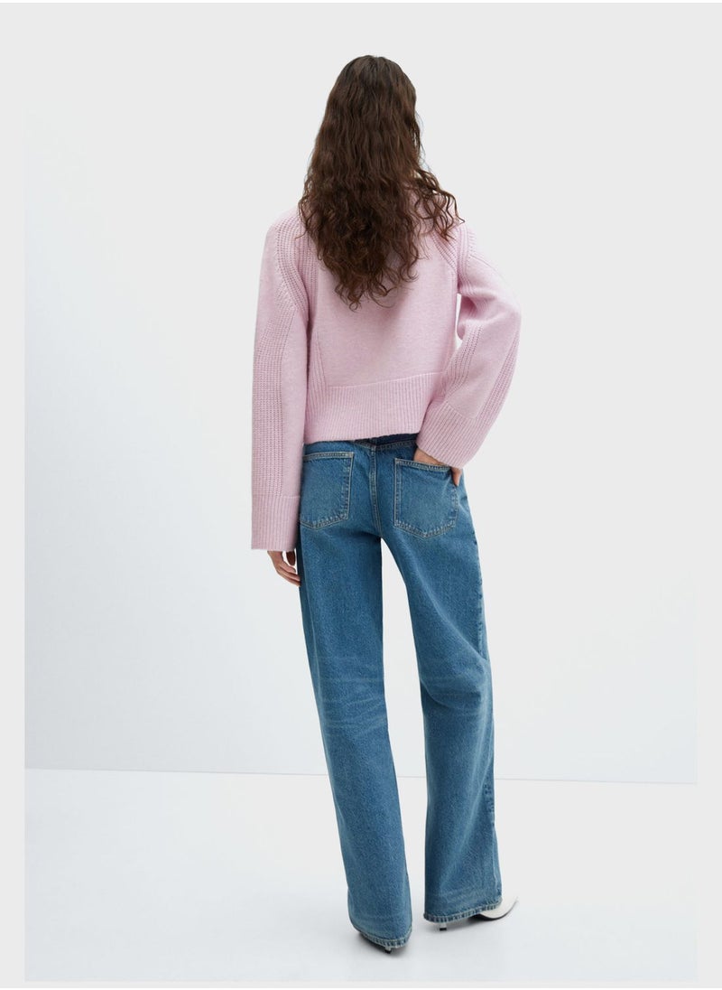 MANGO - Button Detail Cardigan - Image 1
