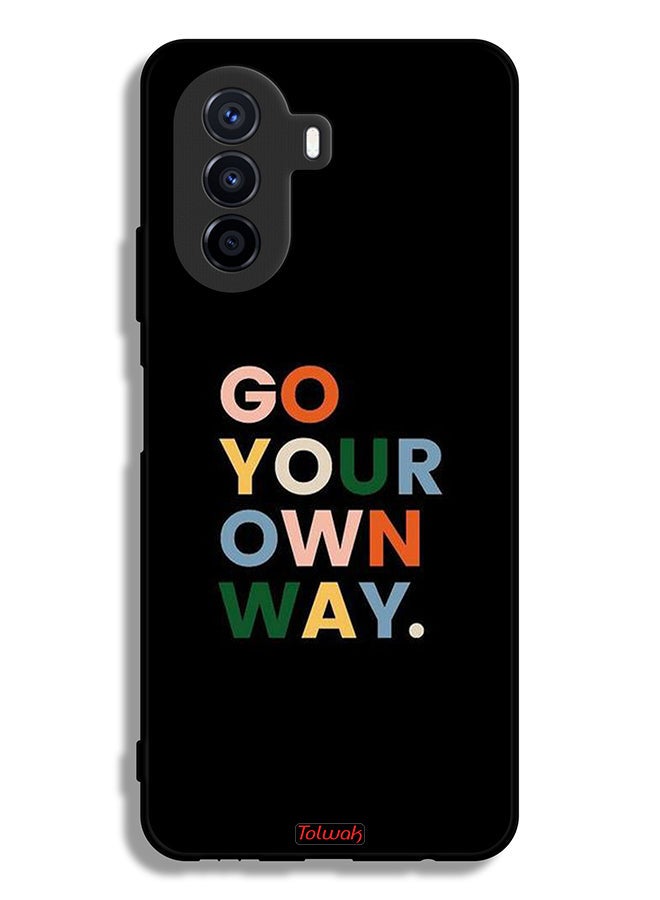 Tolwak Huawei nova Y70 Protective Case Cover Go Your Own Way - Image 2