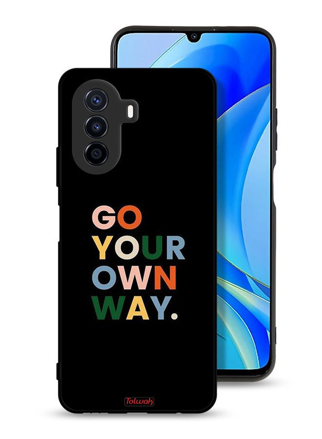 Tolwak Huawei nova Y70 Protective Case Cover Go Your Own Way - Image 1