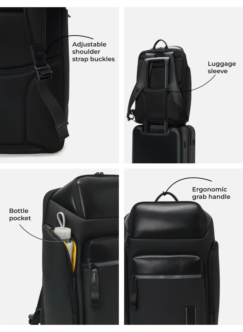 Mokobara  The Astronaut Backpack - 25 Liter Capacity, Reverse Coated Nylon Material | Money Moves Black  | Best Price UAE
