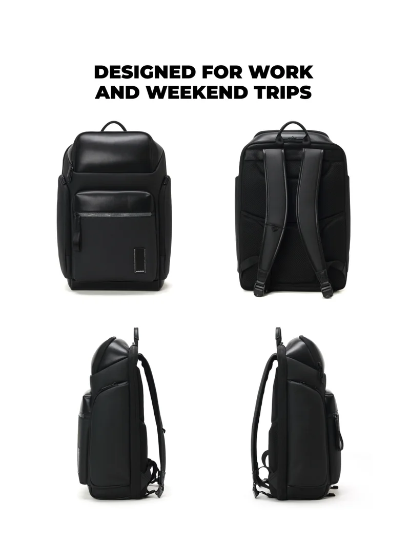 Mokobara  The Astronaut Backpack - 25 Liter Capacity, Reverse Coated Nylon Material | Money Moves Black  | Best Price UAE