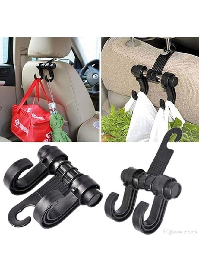Generic - Car Back Seat Hook, Headrest Hanger Clip Holder for Bag, Purse, Cloth & Grocery 3 Pieces - Image 1