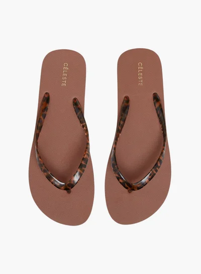 Celeste Women's Textured Thong Slippers