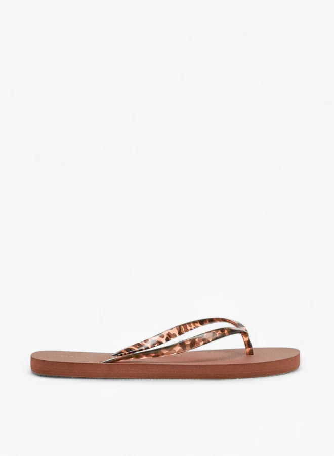 Celeste Women's Textured Thong Slippers