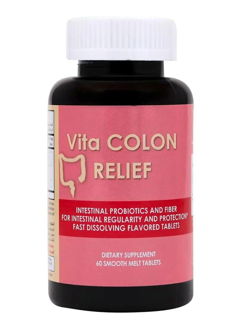Vita Vita Colon Relief Smooth Melt Tablets 60's 