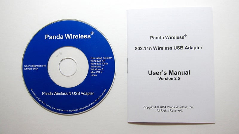 Panda Wireless PAU06 300Mbps Wireless N USB Adapter - w/High Gain Antenna - Win XP/Vista/7/8/10/11, Zorin, Mint, Ubuntu, MX Linux, Manjaro, Fedora, Centos, Kali Linux and Raspbian - Image 3