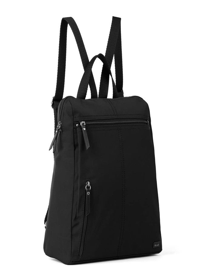 the sak Women's Recycled Esperato Backpack in Nylon, Spacious Bag with Adjustable Back Strap, Black II, One Size,109307 - Image 2