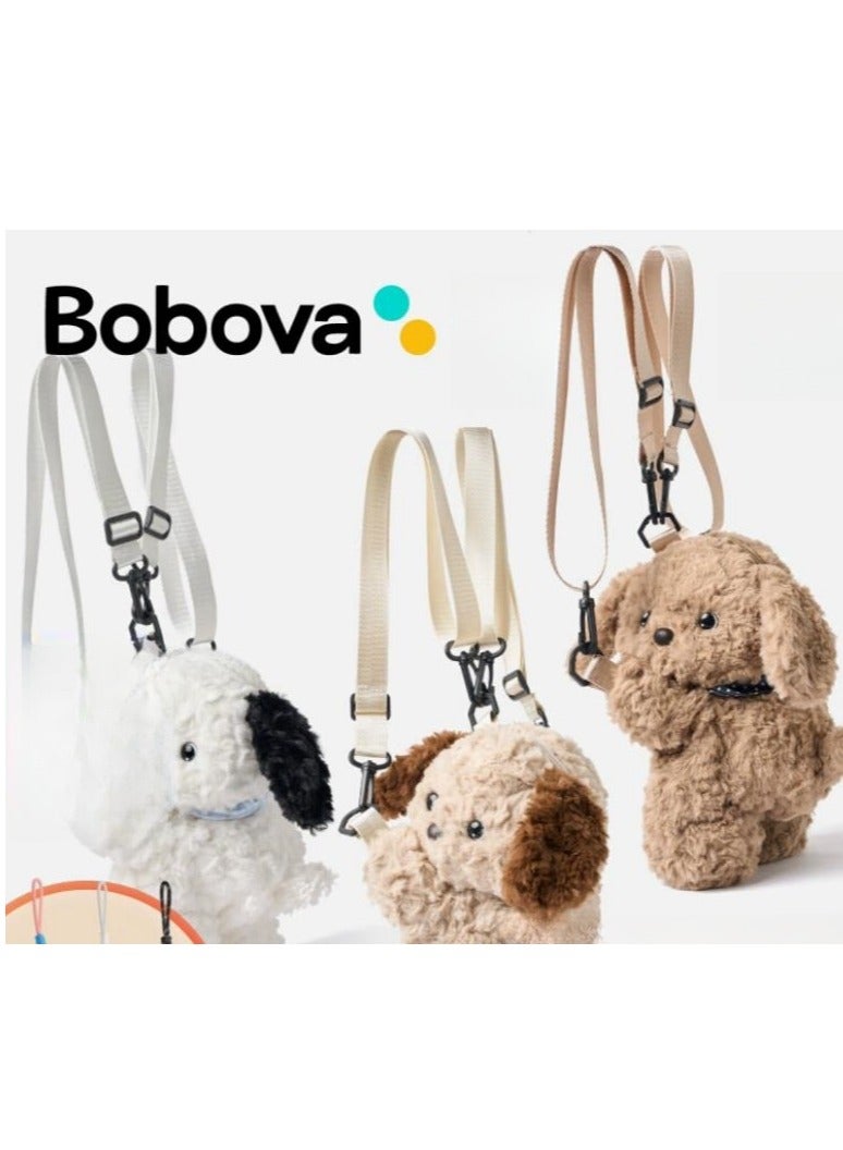 Bobova Children's Plush Toy Backpack Crossbody Bag - Image 5